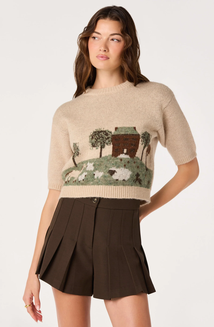 Paola Shorts - Brown