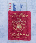 Passport Needlepoint Canvas