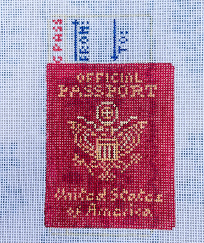 Passport Needlepoint Canvas