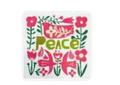 Peace with Doves and Flowers