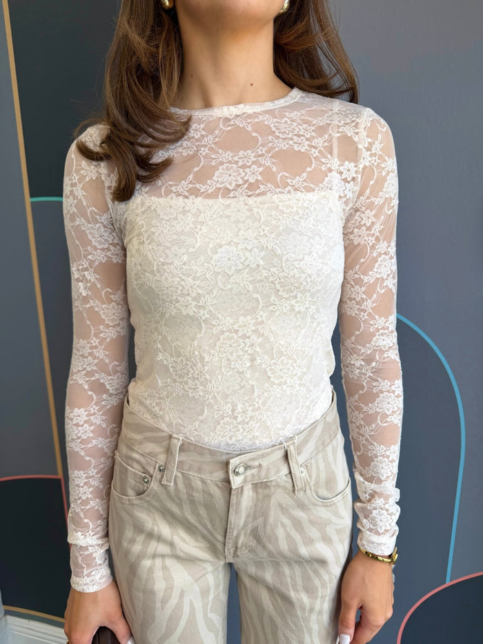 Pearl Seamed Cami