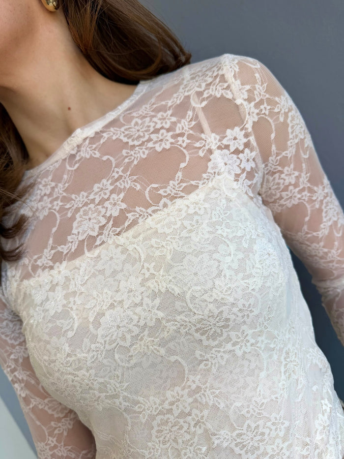 Pearl Seamed Cami