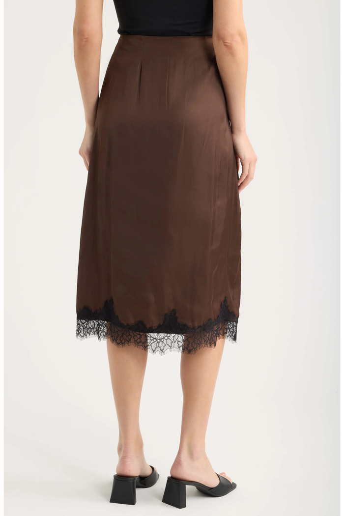 Peppers Lace Trim Skirt