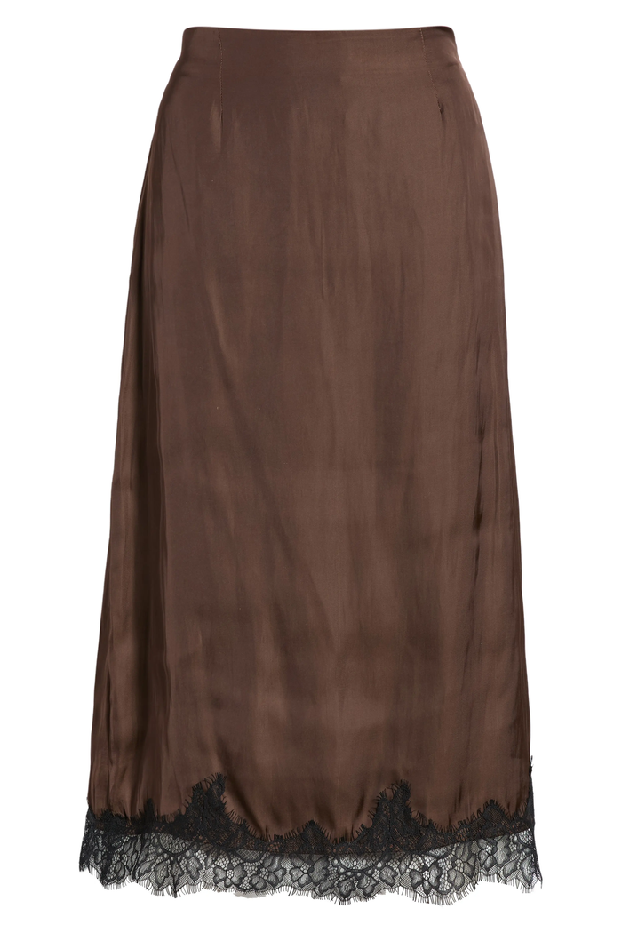 Peppers Lace Trim Skirt