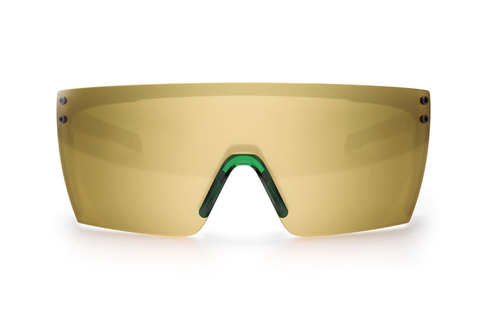 Performance Lazer Face Sunglasses: Cycad Green Z87+