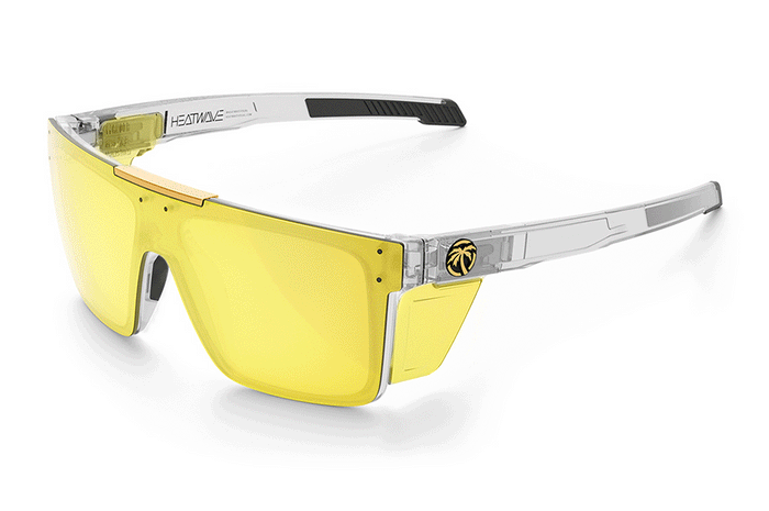 GIF of the Performance Quatro Sunglasses: Easy Rider Photochromic Z87+ on a white background