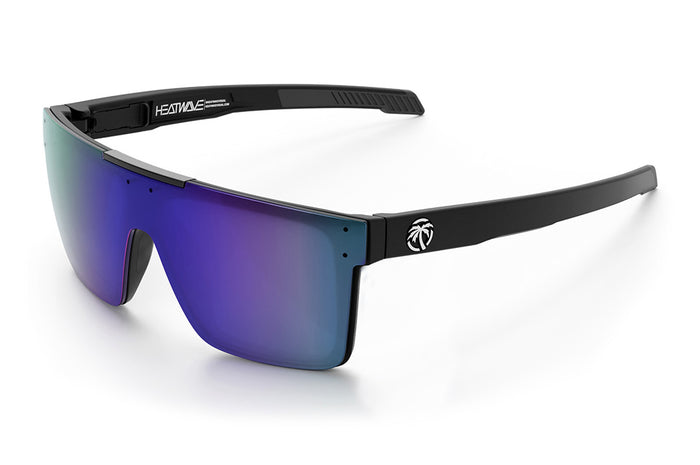 Heat Wave Visual Performance Quatro with black frame and ultra violet lens.