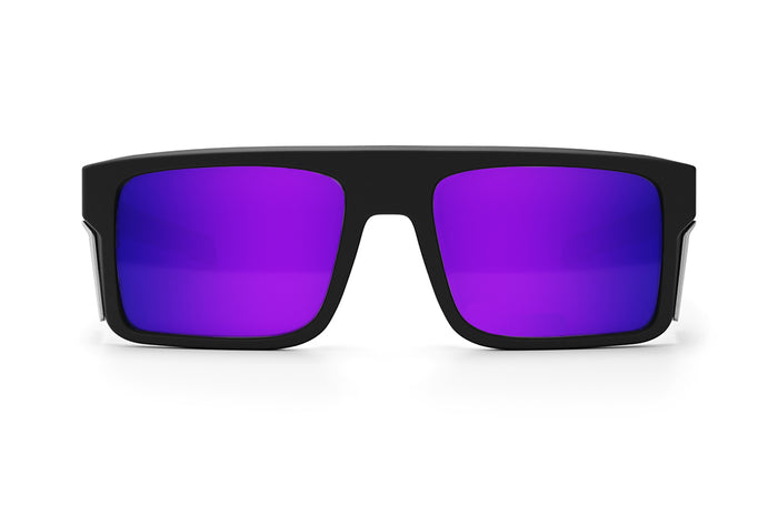 Front angle shot of the Performance Rayth Sunglasses: Ultra Violet Z87+ on a white background.
