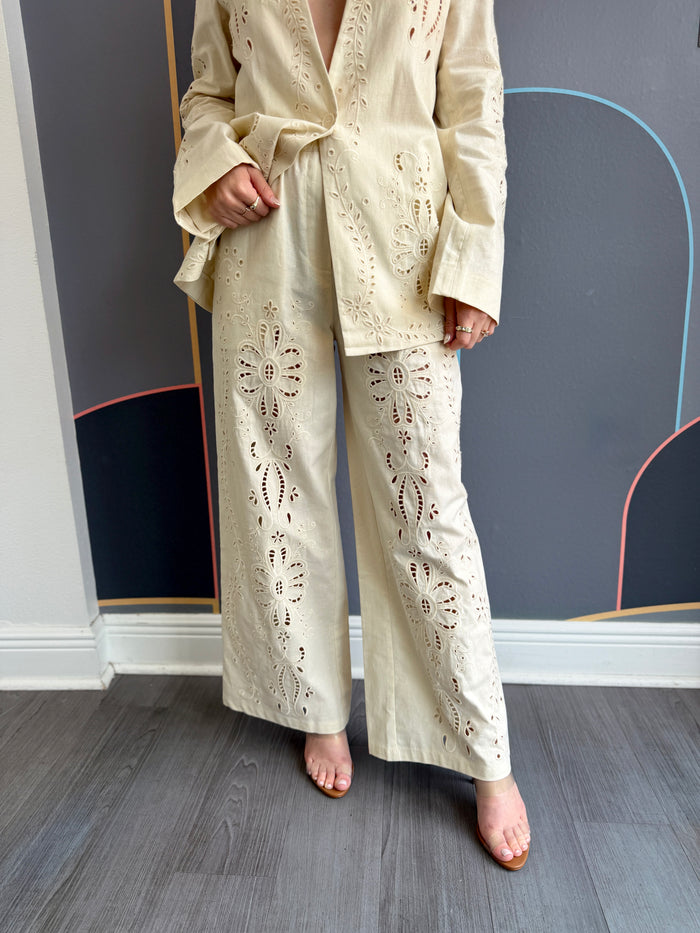 Pimo Eyelet Pant