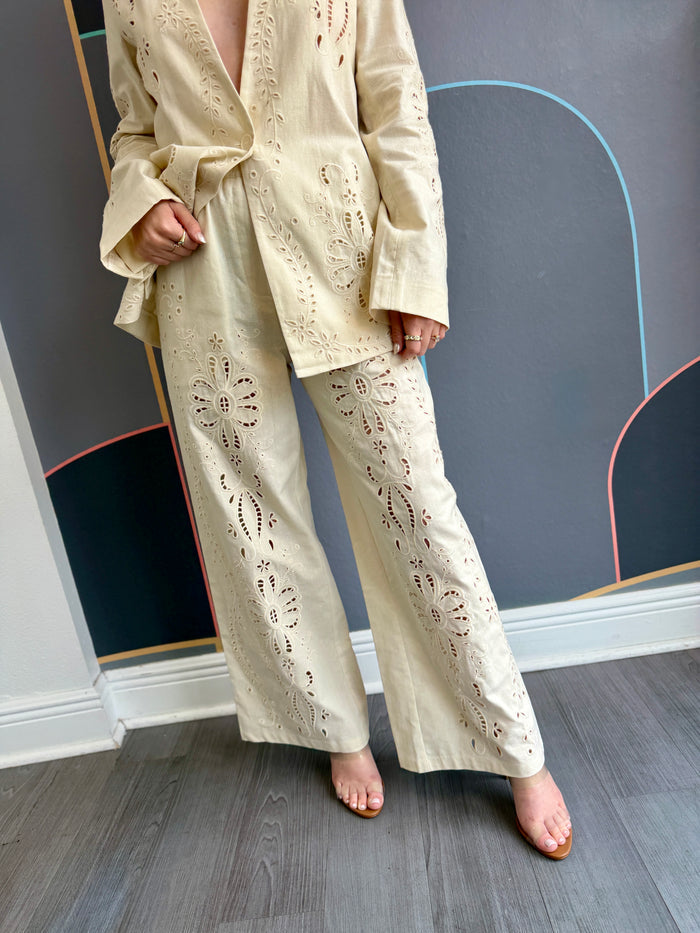 Pimo Eyelet Pant