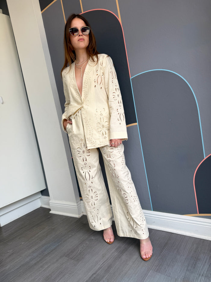 Pimo Eyelet Pant