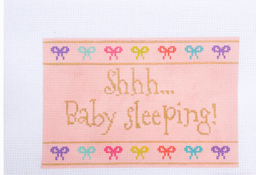 Pink -Shhh Baby Sleeping