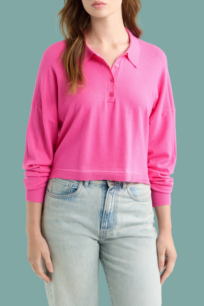 Pink Floyd Knit Polo Sweater