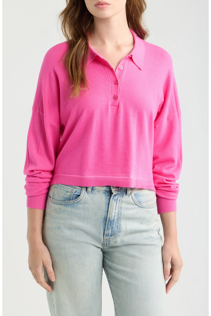 Pink Floyd Knit Polo Sweater