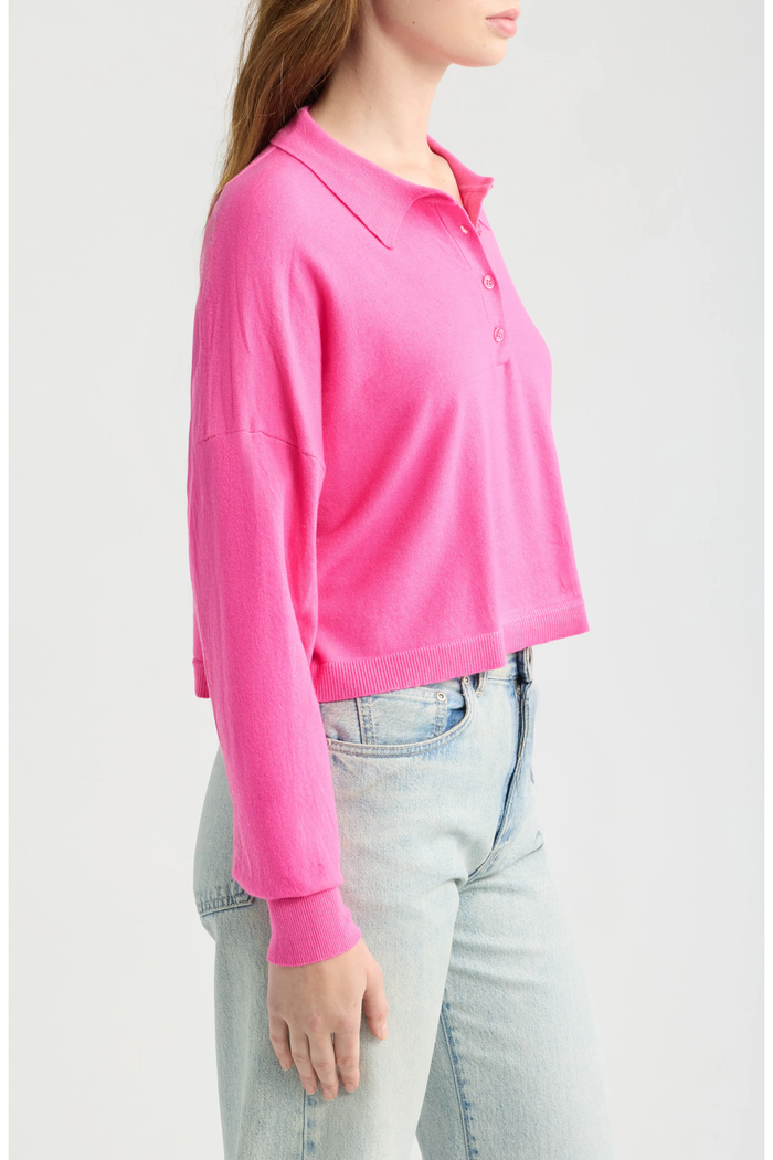 Pink Floyd Knit Polo Sweater