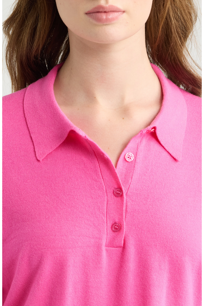 Pink Floyd Knit Polo Sweater