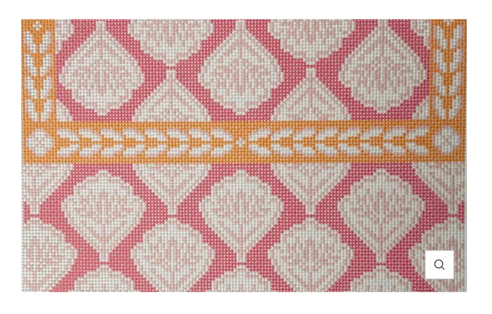 Pink Medallion Clutch
