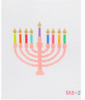 Pink Menorah