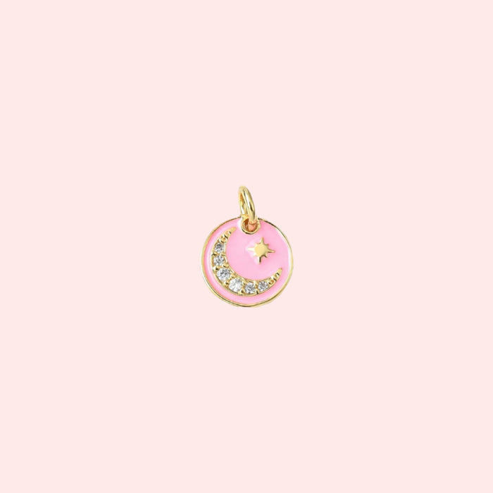 Pink Moon Charm