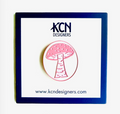 Pink Mushroom Needle Minder