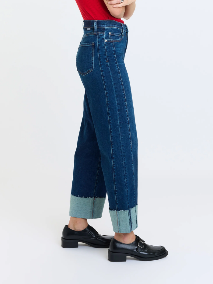 Pleaser High Rise Wide Ankle - Slow Motion