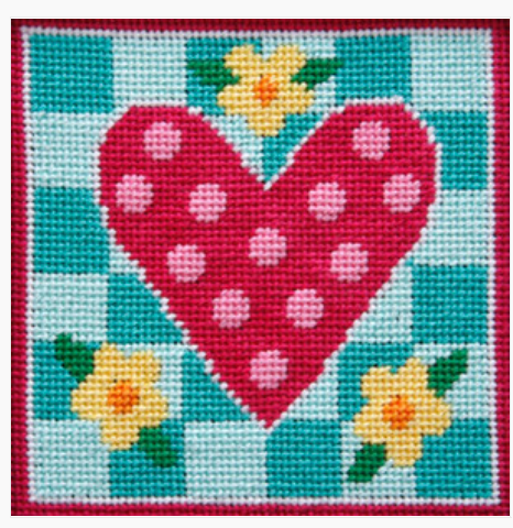 Polka Dot Heart Canoodles