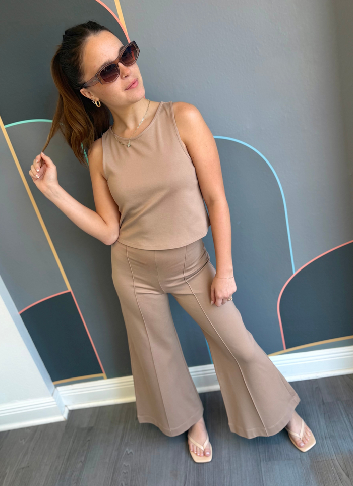 Ponte Knit Tank Top