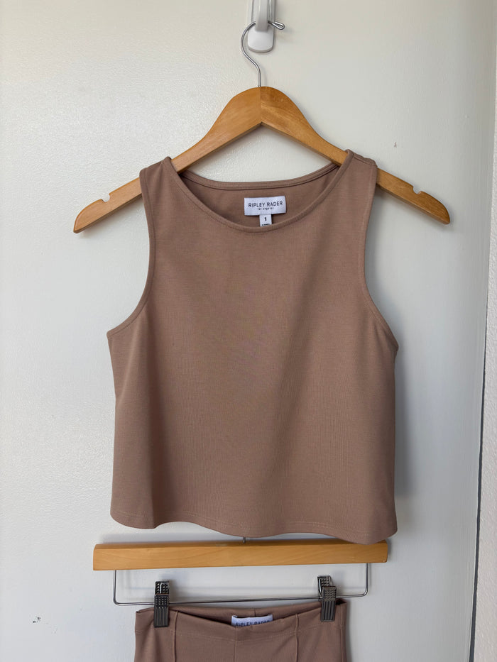 Ponte Knit Tank Top