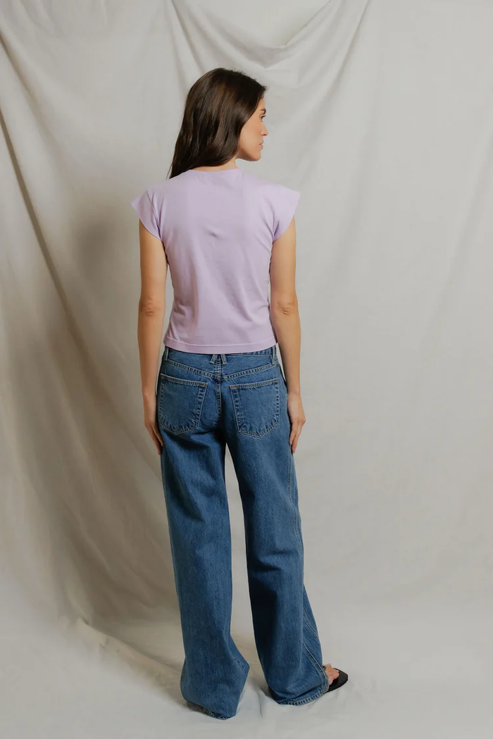 Porter Supima Cap Sleeve Tee