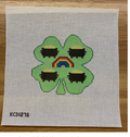 Pot of Gold Shamrock Ornament