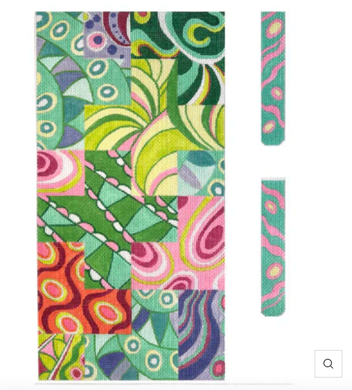 Pucci Inspired Envelope Clutch with Sides