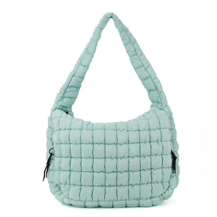 Puffer Shoulder Bag Glacier Blue  on sale
