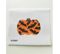 Pumpkin with Bats