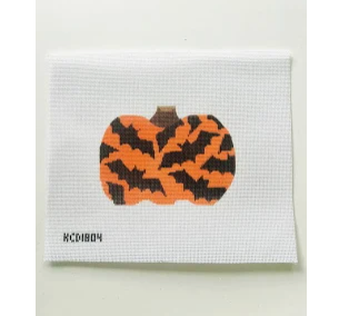 Pumpkin with Bats
