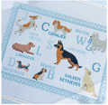 Puppy Dog ABC Needlepoint