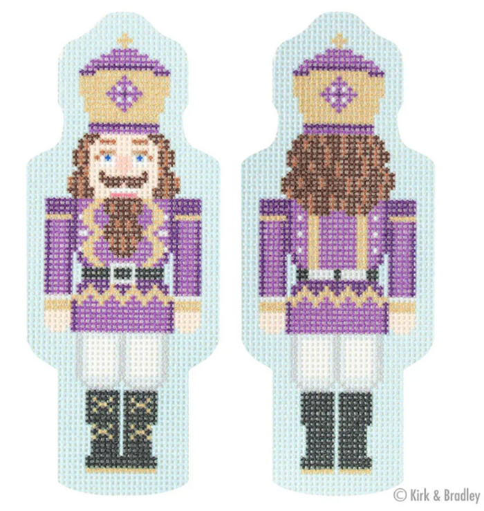 Purple Two Sided Nutcracker