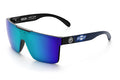 Heat Wave Visual Quatro Sunglasses with black frame, Chevy Truck print arms and Galaxy lens.