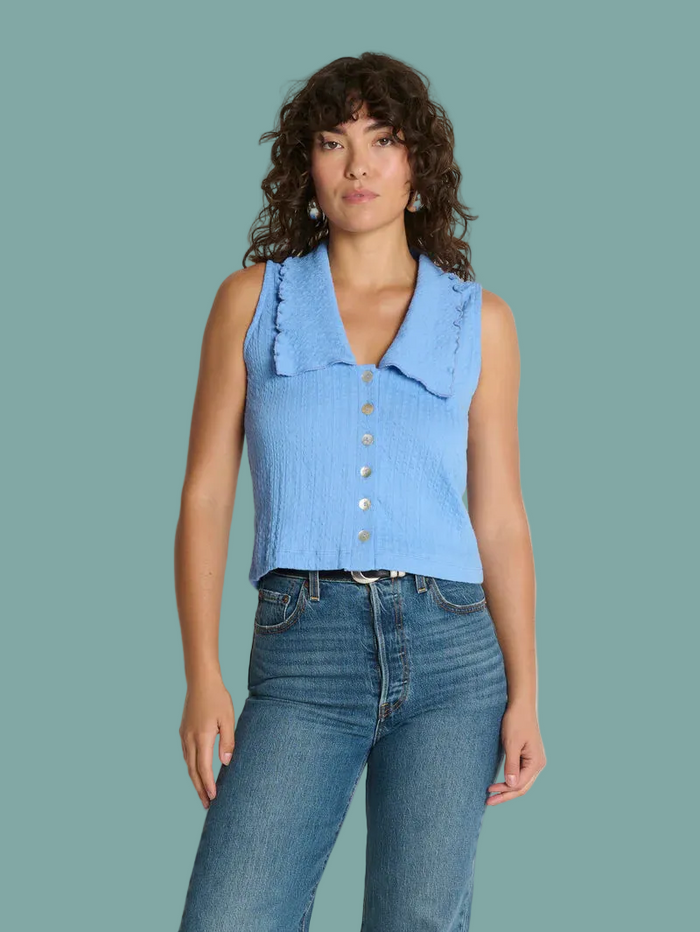 Rae Collared Tank