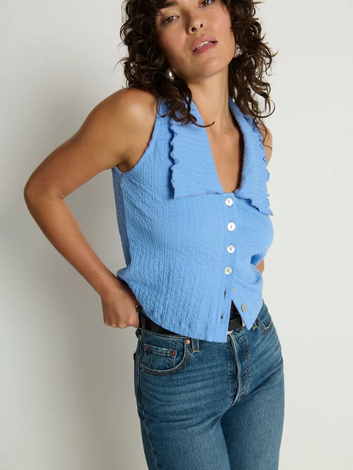 Rae Collared Tank