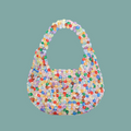 Rainbow Beaded Mini Bag