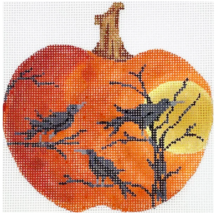 Raven's Claw Silhouette Pumpkin