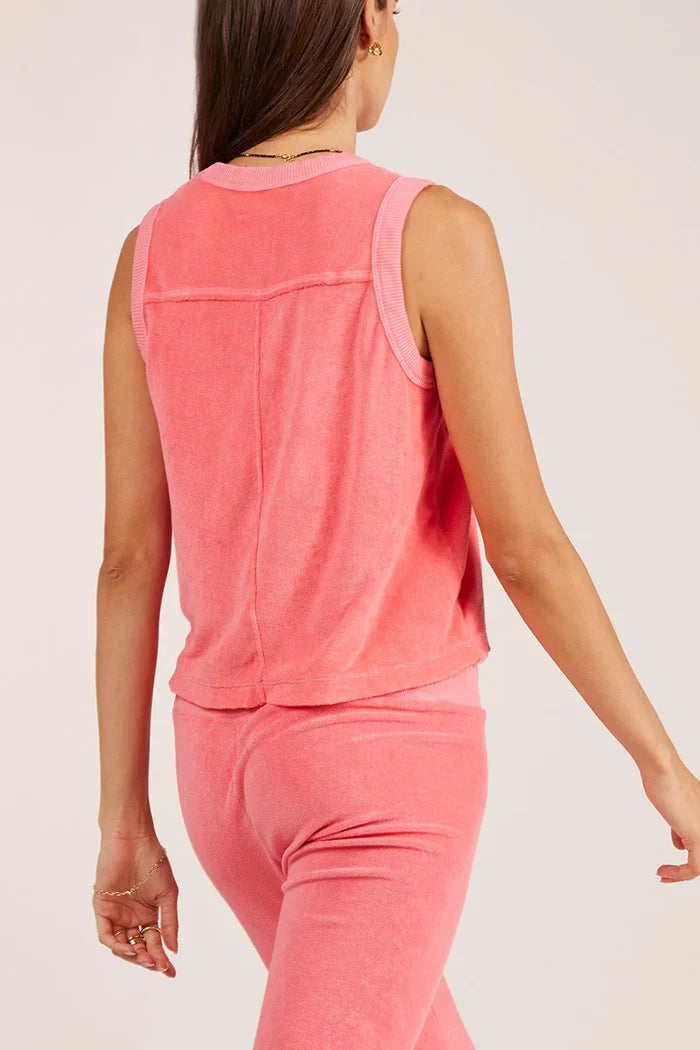 Raw Edge Muscle Tank