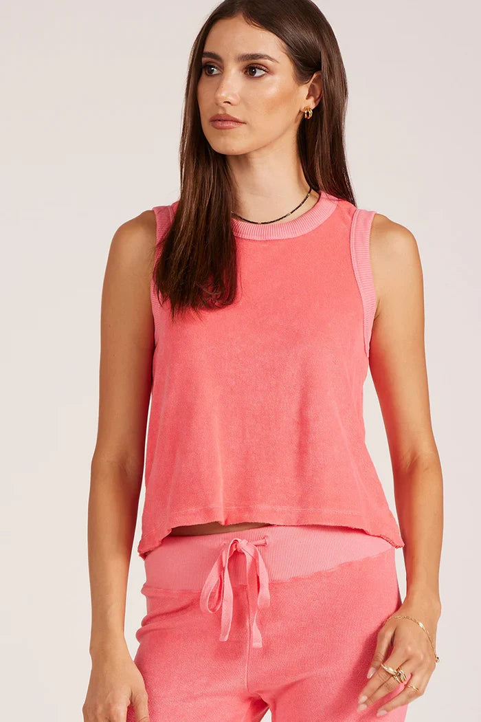 Raw Edge Muscle Tank
