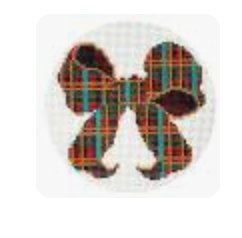 Red and Green Plaid Bow