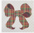 Red and Green Plaid Bow