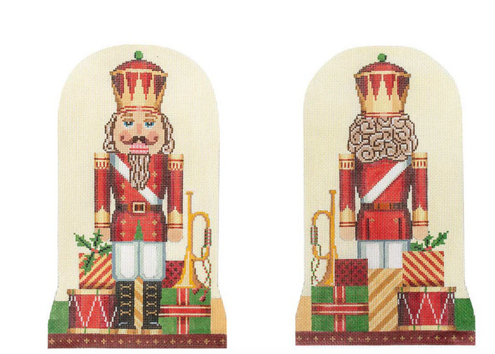 Red Double-Sided Nutcracker-Red