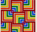 Red Rainbow Squares