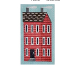 Red Shaker House Key Fob