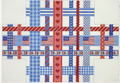 Red White Blue Brick