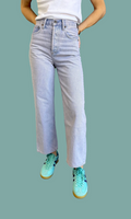 Ren High Rise Wide Leg Jean - Aura
